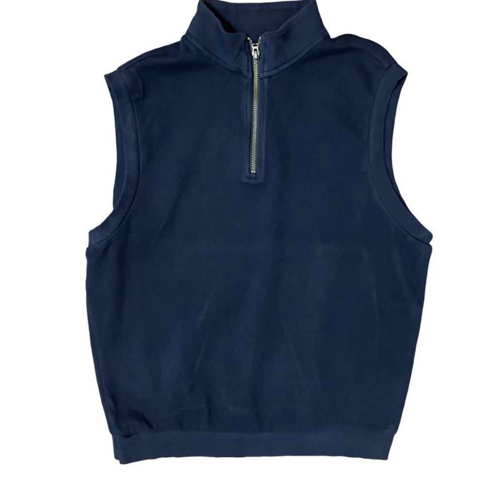 Roundtree & Yorke Silky Finish Navy Vest M